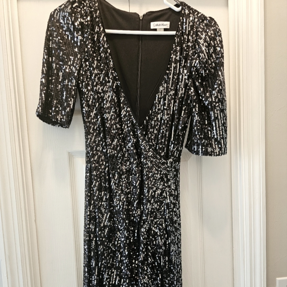 Calvin Klein sparkly dress